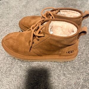 UGG W10/M8 Tan Suede Boots #1094269